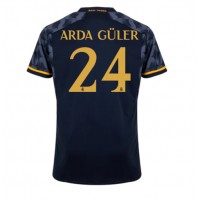 Real Madrid Arda Guler #24 Vieraspaita 2023-24 Lyhythihainen